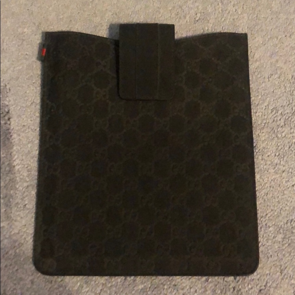 Black Gucci iPad Case